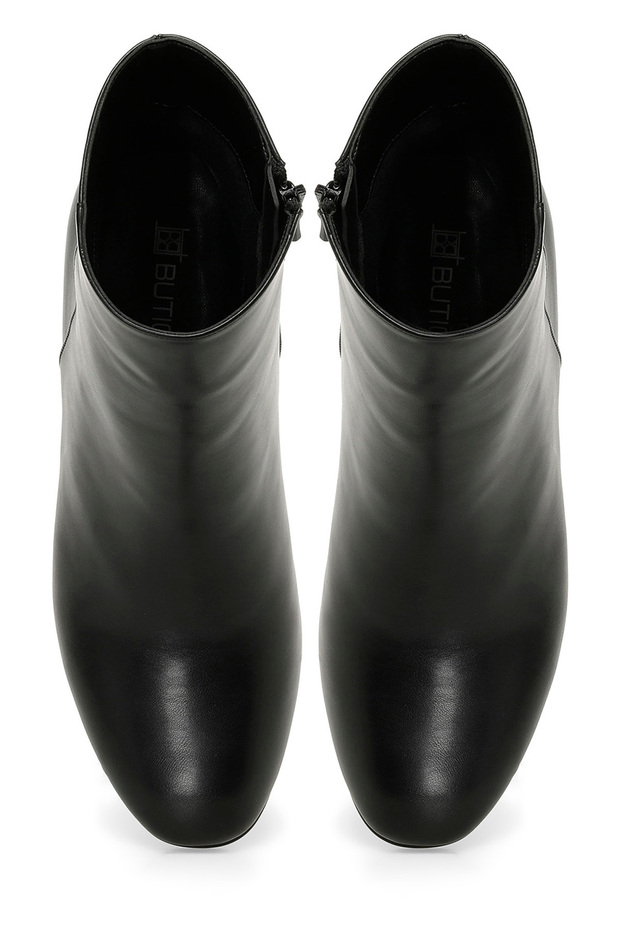 21K-256 4PR Siyah Kadın Topuklu Bot - 4