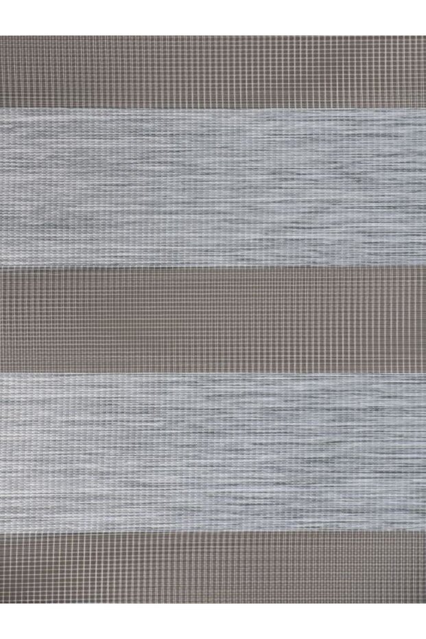 Ithal Bambu Açık Gri Bambu Stor Zebra Perde Etek Dilimli - 4