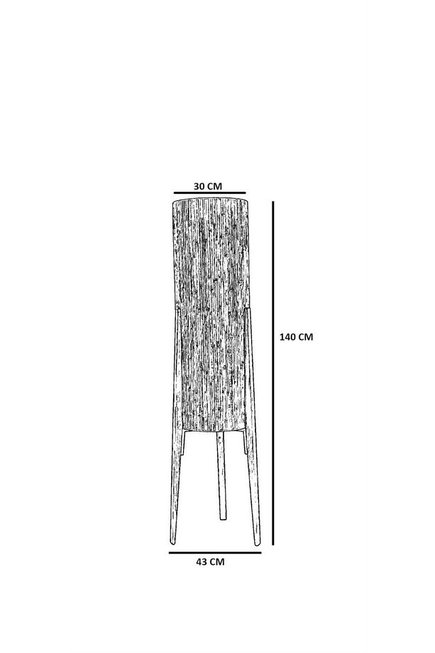NAVAS YANIK LAMBADER BAMBU 010 ABAJURLU - 4