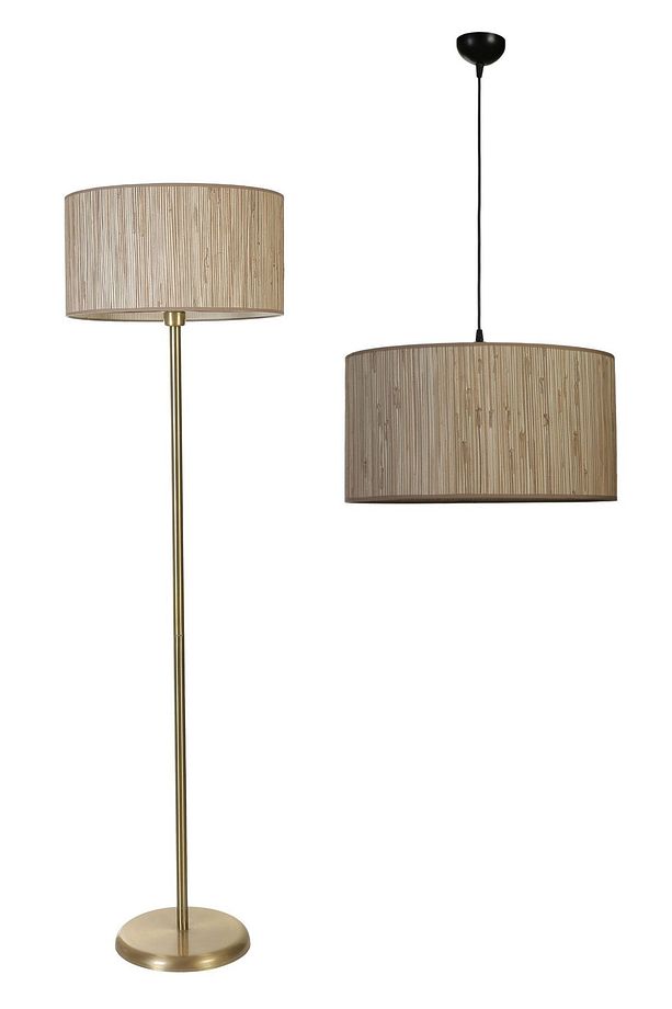 BAMBU 09 AVİZE LAMBADER 2 Lİ SET - 2