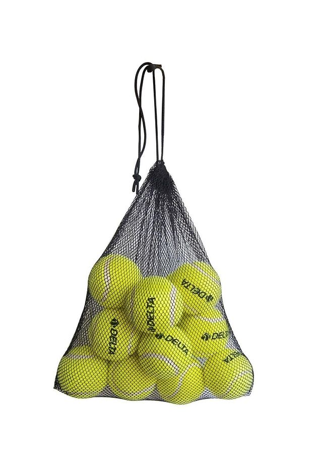 Başlangıç Seviye Özel Filesi Sayesinde Pratik Taşınabilir 12 Adet Antrenman İçin Tenis Topu - 1