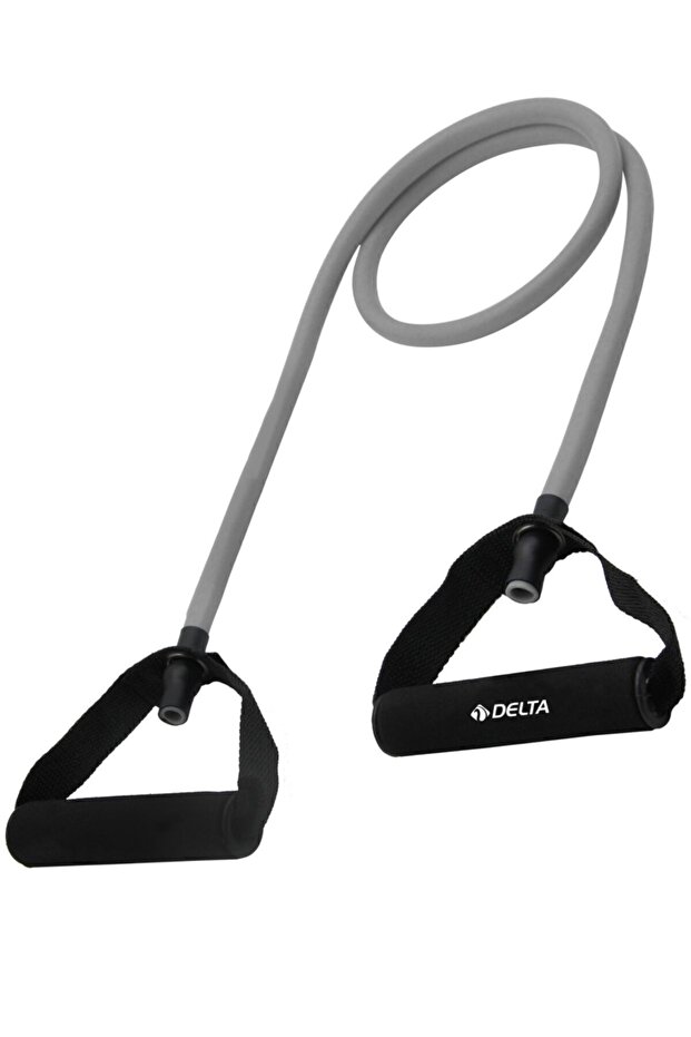 Delta 120 cm Tutacaklı Tam Sert 9*13 mm Pilates Direnç Lastiği
