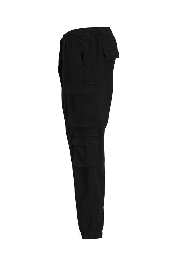 Jack Jones Jpstbıll Jjmultı Tapered Cargo Erkek Siyah Pantolon 12260915-02 - 3