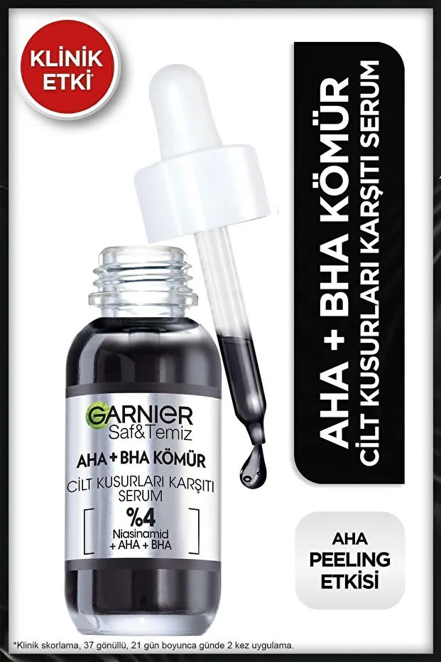 Aha Bha Cilt Kusurları Karşıtı Serum %4 [niasinamid Peeling Etkili Aha Bha] 30ml - 1