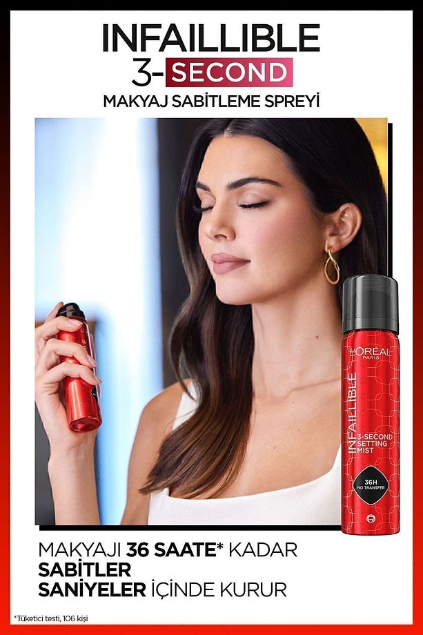 Infaillible 3-Second Makyaj Sabitleme Spreyi – Setting Spray - 2
