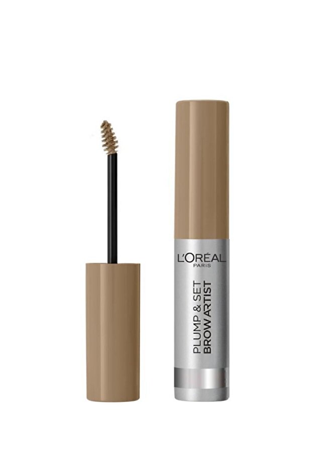 L'Oreal Paris Brow Artist Plump & Set ماسكارا مثبتة للحواجب ذات مظهر ممتلئ - 101 أشقر