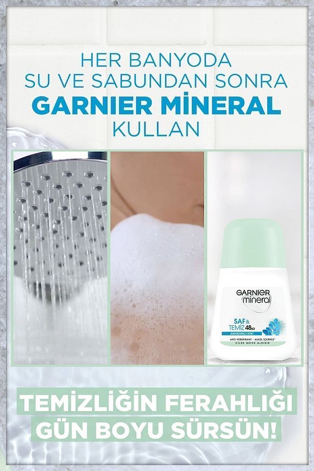 Mineral Saf&Temiz Roll-On Deodorant 3'lü Set - 6