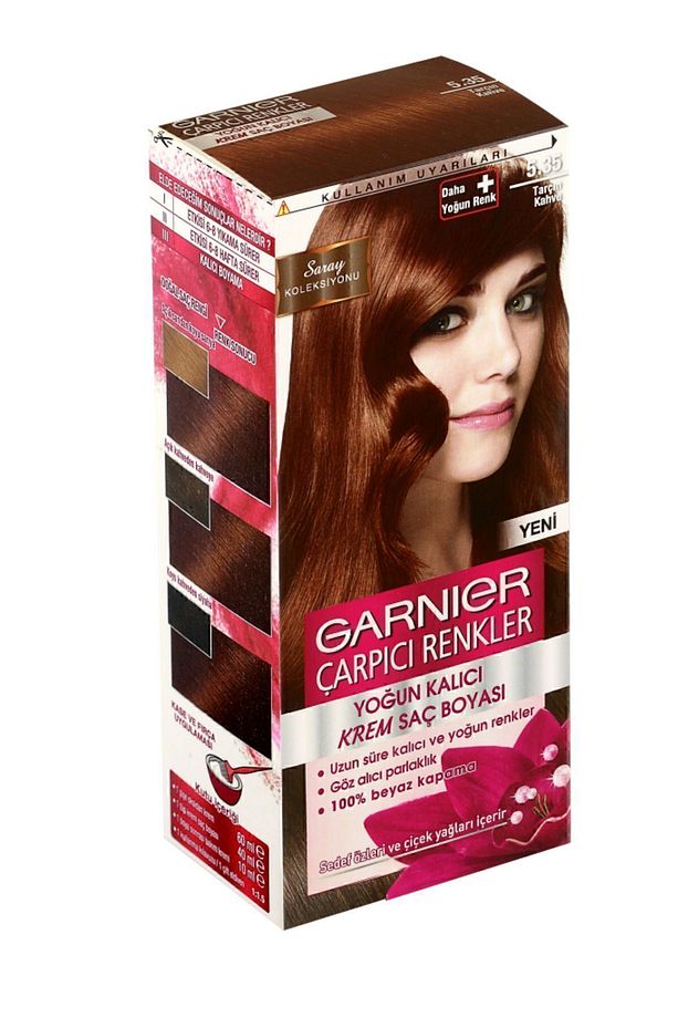 Çarpıcı Renkler Saç Boyası 5.35 Tarçın Kahve - 1