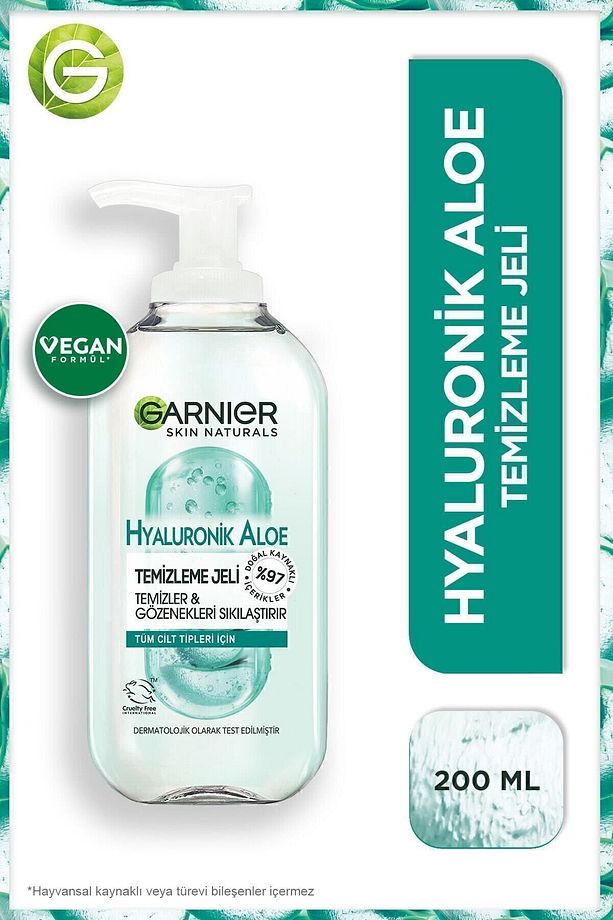 STD Hyaluronik Aloe Temizleme Jeli 200ml Klasik - 1