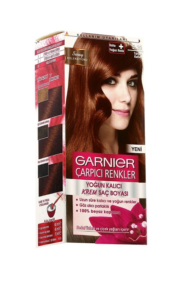 Çarpıcı Renkler Saç Boyası 5.35 Tarçın Kahve - 2