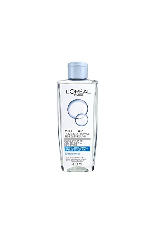 L'oréal Paris Micellar Makyaj Temizleme Suyu 200ml Normalden Karmaya - 2