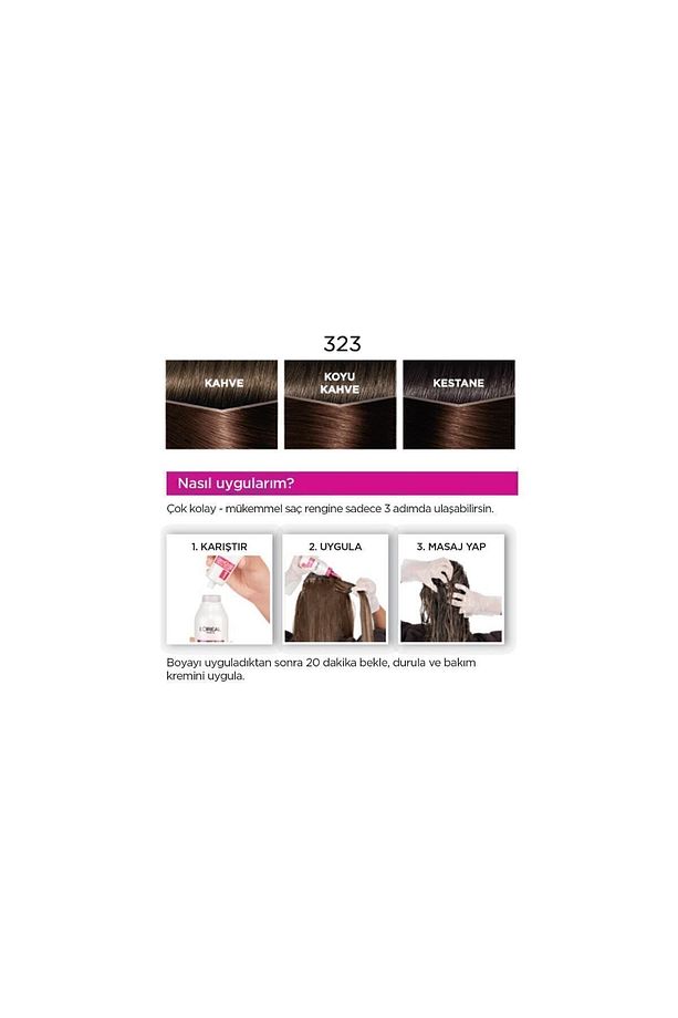 Saç Boyası - Casting Creme Gloss 323 Bitter Çikolata 3600523302932 - 5