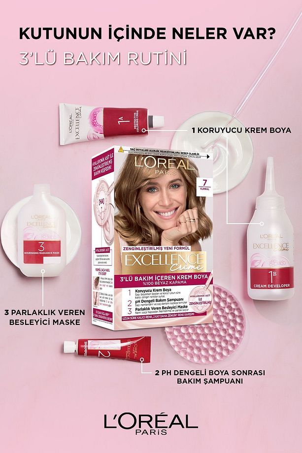 Excellence Creme Saç Boyası 10 Açık Sarı - 6
