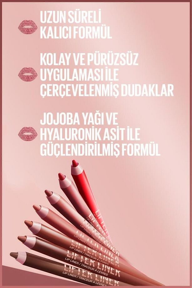 Your Lips But Better Lifter Liner 04 Out of Line Dudak Kalemi + Lifter Gloss 02 Ice Dudak Parlatıcı - 4