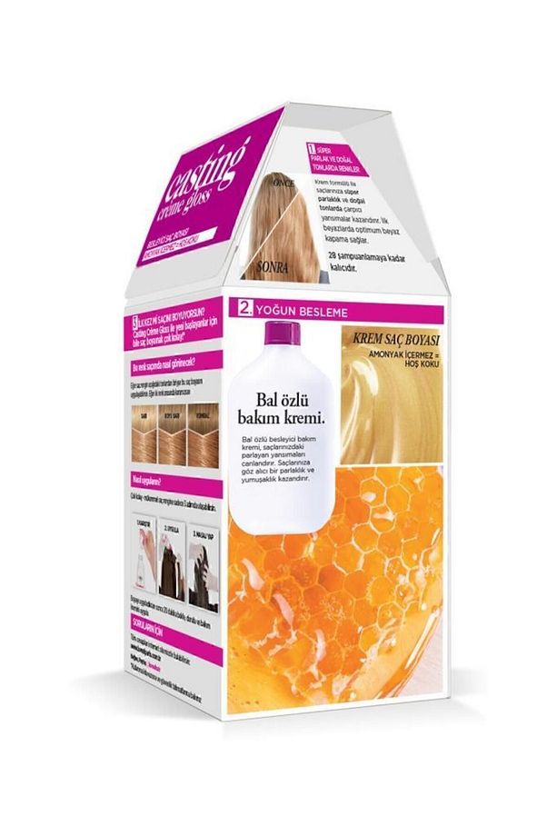 L'oréal Paris Casting Crème Gloss Saç Boyası - 810 Parlak Küllü Sarı - 4