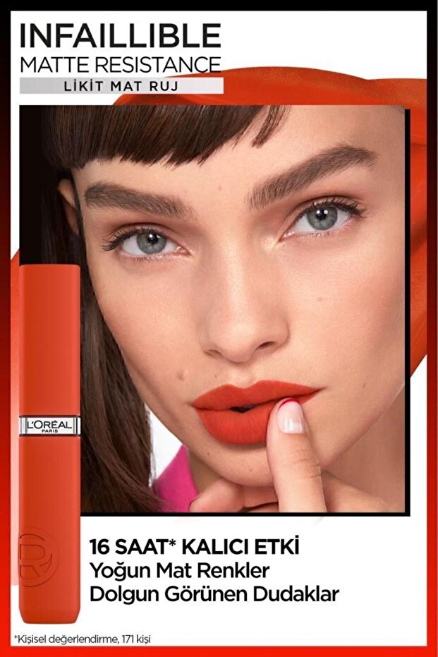 Infaillible Matte Resistance Likit Mat Ruj - 115 Snooze Your Alarm & Mini Paradise Maskara 4.7 ML - 5