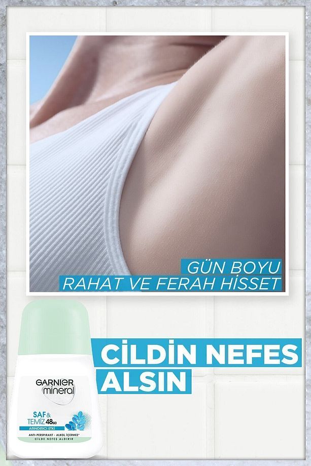 Mineral Saf&Temiz Roll-On Deodorant 3'lü Set - 3