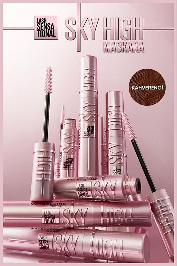 Lash Sensational Sky High Kahverengi Maskara 7.2 ML & Mini Sky High Siyah Maskara 4.5 ML - 4