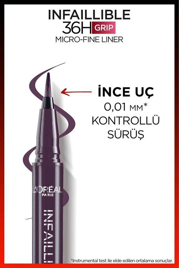L'oréal Paris Infaillible 36h Grip Micro Fine Eyeliner 04 Dew Berry - 2