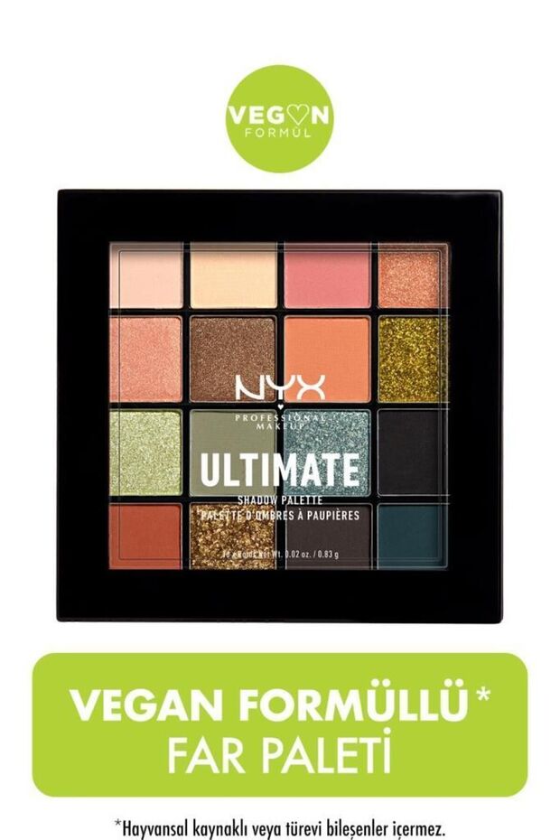 NYX Professional Makeup Utopia Ultimate Far Paleti 800897207779