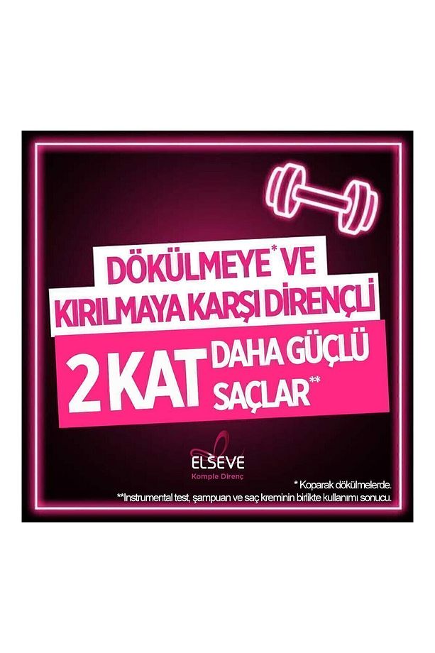 Komple Direnç Dökülme Karşıtı Şampuan 670 ml  3'lü - 8