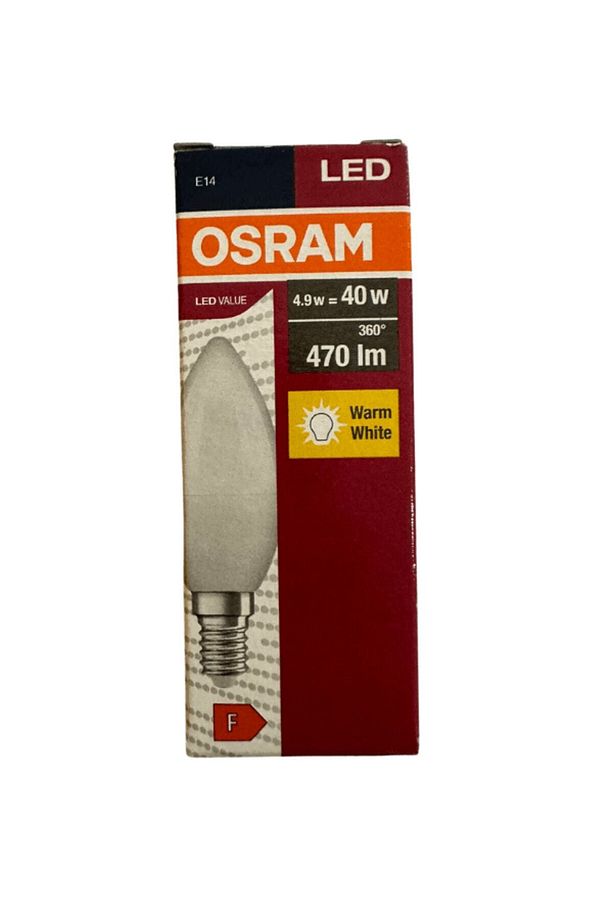 4.9W (40W) E14 Duy 2700K Sarı (5 Adet) - 1