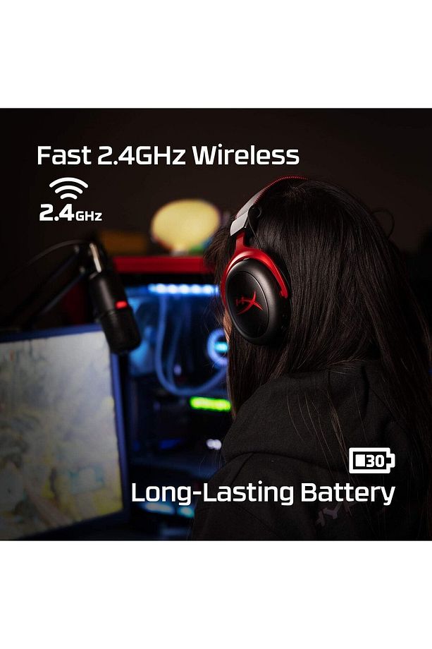 Cloud II Wireless Headset Kablosuz Oyuncu Kulaklığı 4P5K4AA HHSC2X-BA-RD/G - 2