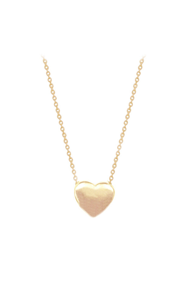 Kalp Altın Kolye - 1