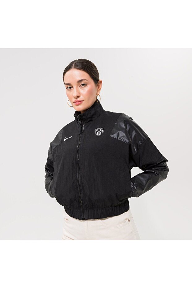 Women's Jacket DR9235-010 BLACK (SIZE M-LENGTH:70 CM-CHEST: 60 CM-WIDTH: 46 CM)