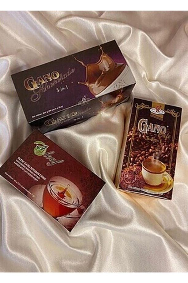 Gano 3 Lü Seti 3in1 Kahve Rooibos Çay Sıcak Çikolata 3 Sett - 1