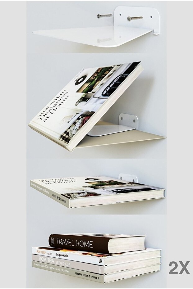 Sihirbaz Duvar Rafı 2 Adet - 1