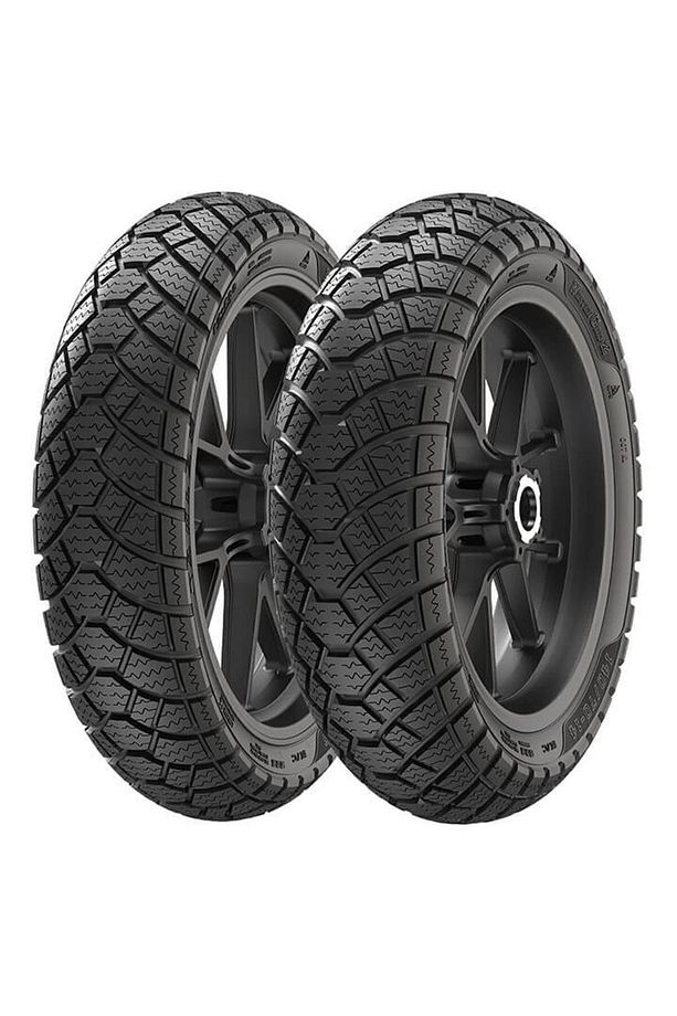 Takım RKS Spontini 90/90-12 ve 3.50-10 SC500 Kış Lastiği Ön Arka Set - 1