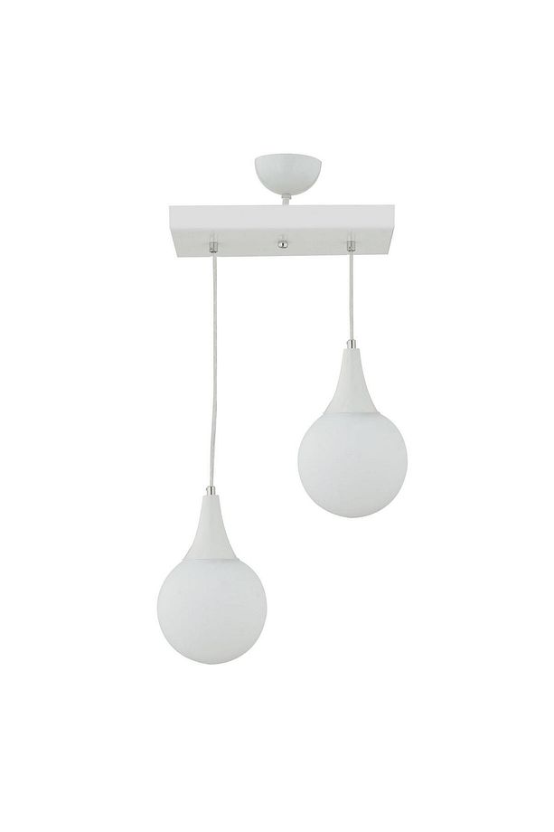 Damla 2 Li Sıralı Modern Sarkıt Mutfak Oturma Odası Salon Sarkıt Avize - 5