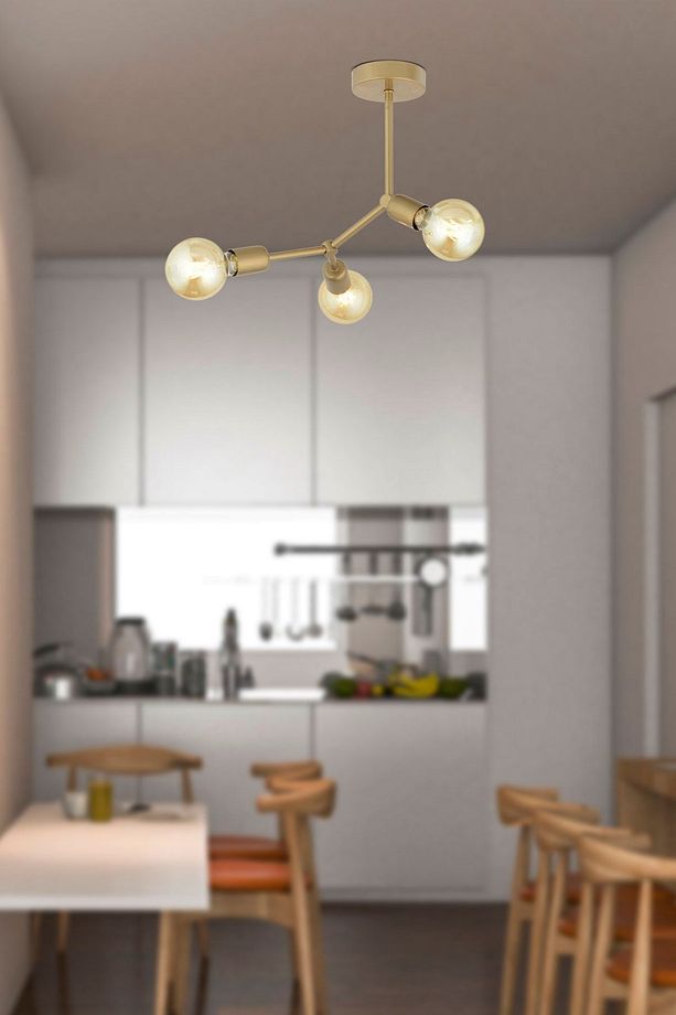Akrobat 3 Lü Modern Genç Odası Mutfak Salon Avize - 1