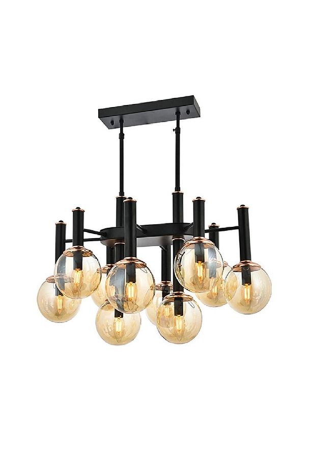 Erna 10lu Sarkıt Modern Retro Sarkıt , Salon Avize - 2