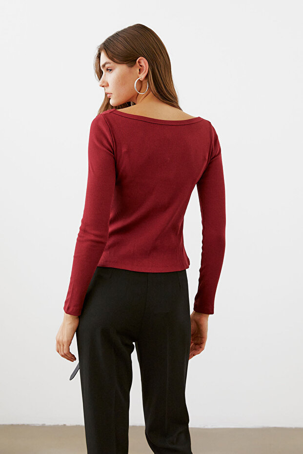 Kayık Yaka Basic  Body - 6