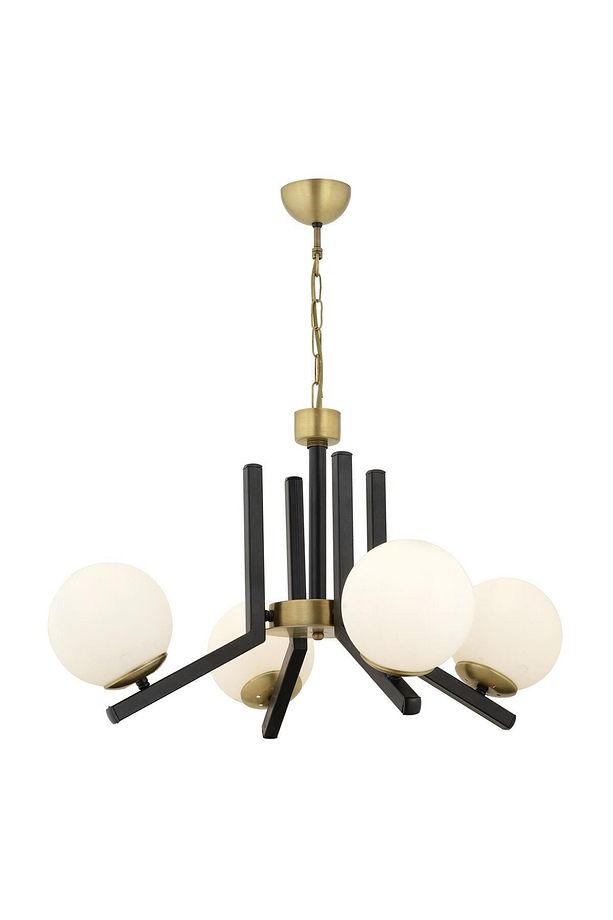 Morgan 4 Lü Eskitme Siyah Modern Yatak Odası Mutfak Oturma Odası Salon Avize - 5