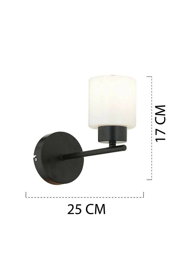 Lima Duvar Lambası Yatak Odası-Yatak Başı-Banyo İçin Modern Aplik - 8