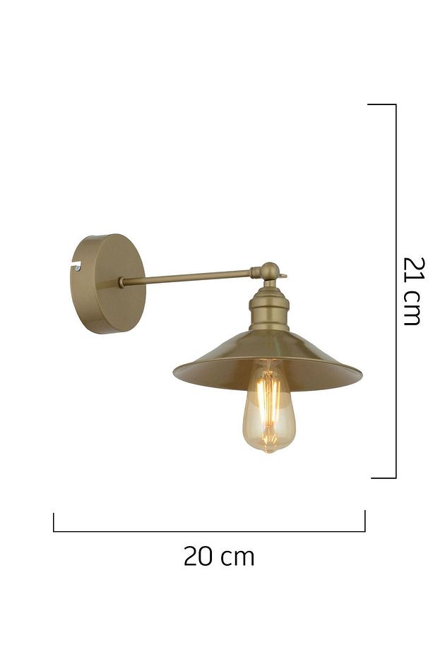 Yekta Eskitme Duvar Lambası Yatak Odası-Yatak Başı-Banyo İçin Modern Aplik - 3