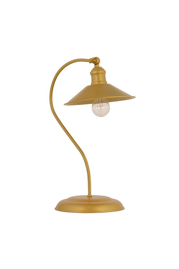 İklim Gold Retro Tasarım Modern Çalışma Masası Lambası - 3