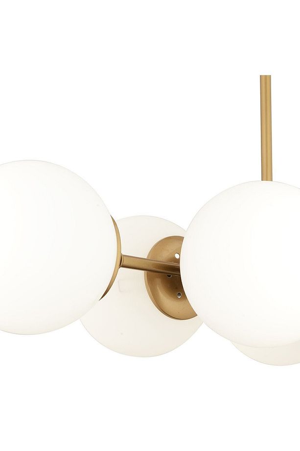 Lema 6 Lı Eskitme Modern Yemek Masası Üstü Yatak odası Salon Avize - 4