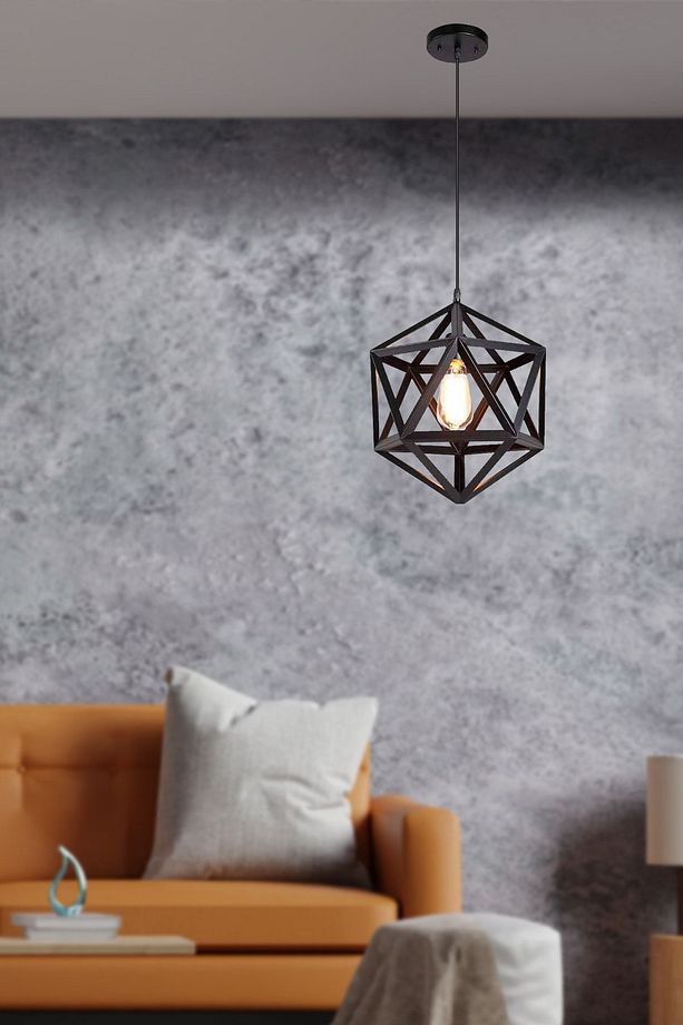 Geometrik Tekli Modern Sarkıt Mutfak Salon Sarkıt Avize - 1