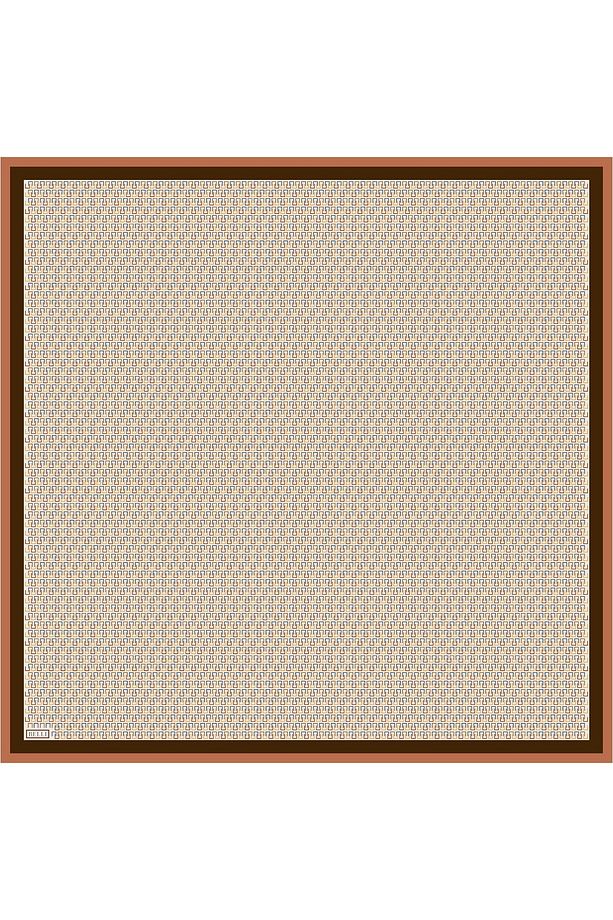 BELLİ SAF İPEK EŞARP 4002D (TWİLL) - 1