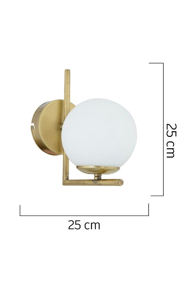 Sara Eskitme Duvar Lambası Yatak Odası-Yatak Başı-Banyo İçin Modern Aplik - 2