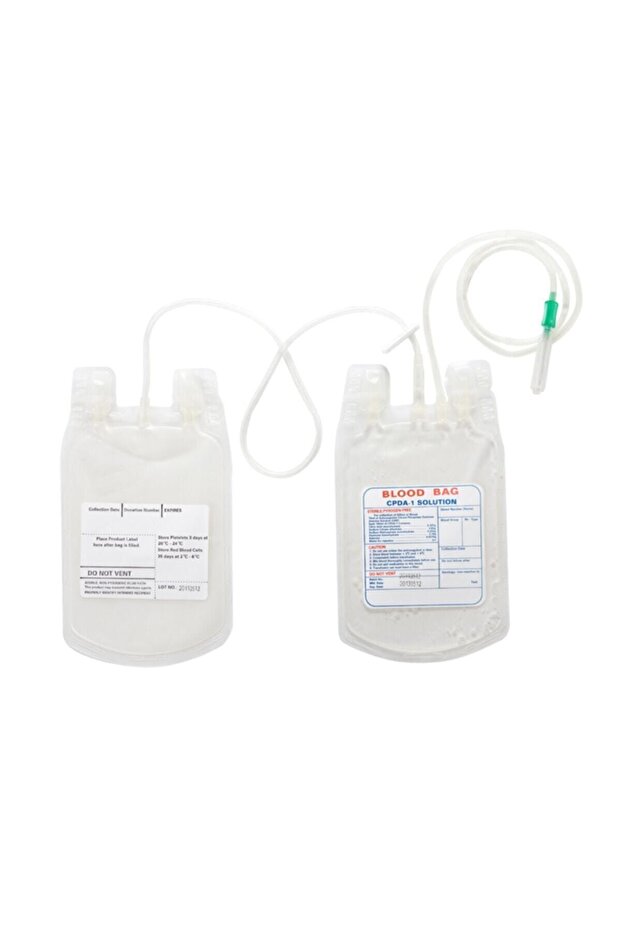 Tekli Kan Torbası 5 Adet 450 ml - 1