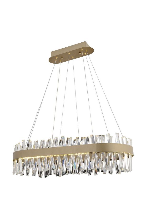 Brampton 6'lı Sıralı Eskitme 3 Renkli 100 Watt Ledli Yemek Masası Üstü, Oturma Odası, Salon Avize - 3