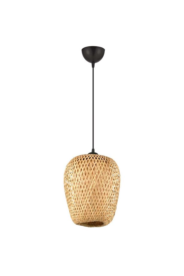 Kane Tekli Rattan Modern Tasarım Sarkıt Avize - 1