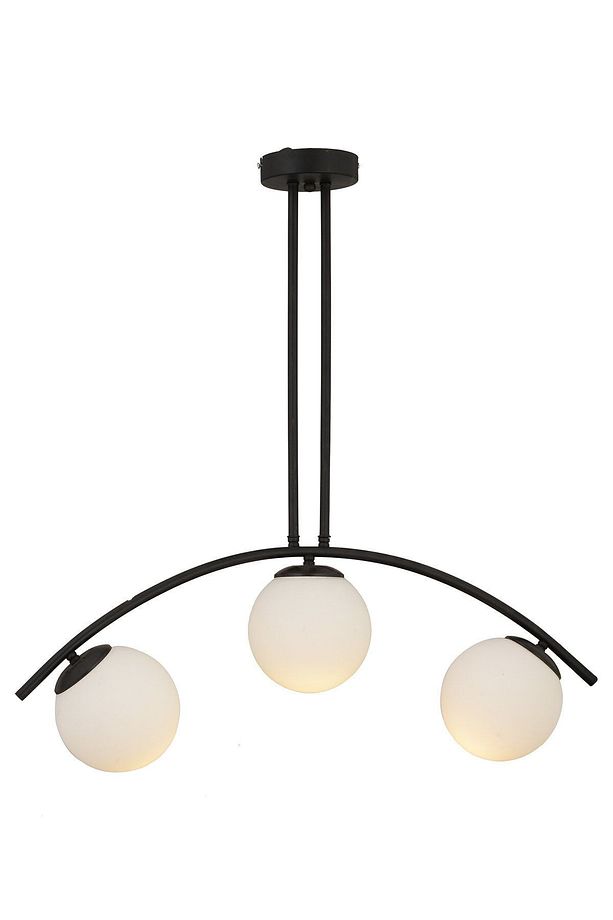 Fralde 3Lü Siyah Modern Mutfak Cafe Restoran için Uygun Retro Salon Avize - 2