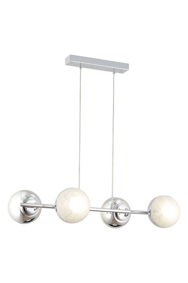 BERCA 4LÜ KROM AVİZE Modern Mutfak Yemek Masası Üstü Yatak odası Salon Avize - 2