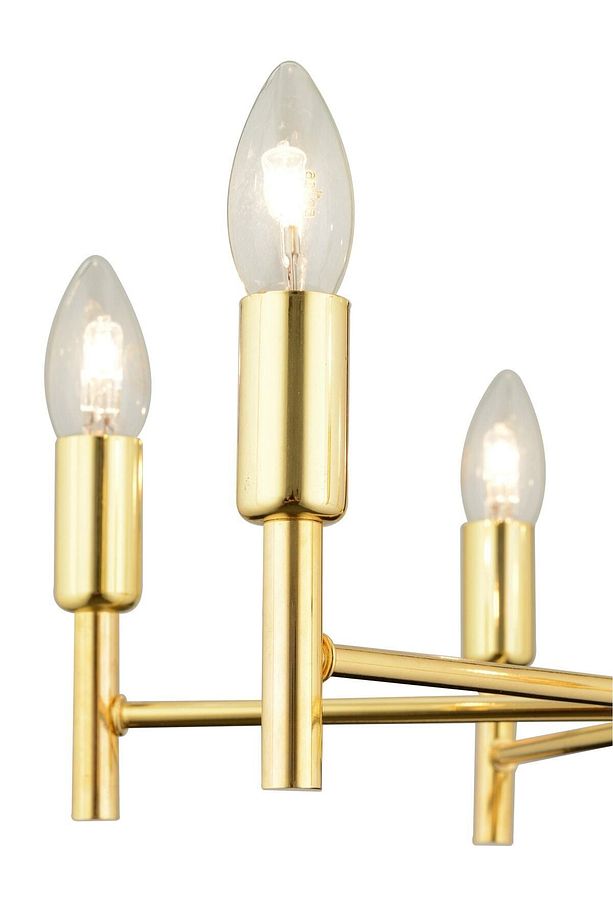Vaneo 6 Lı Gold Modern Genç Odası Mutfak Salon Avize - 3